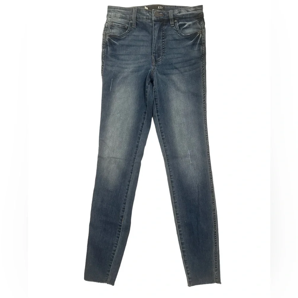 Kut From The Kloth Fab Ab Mia Toothpick Skinny Jeans Size 0
